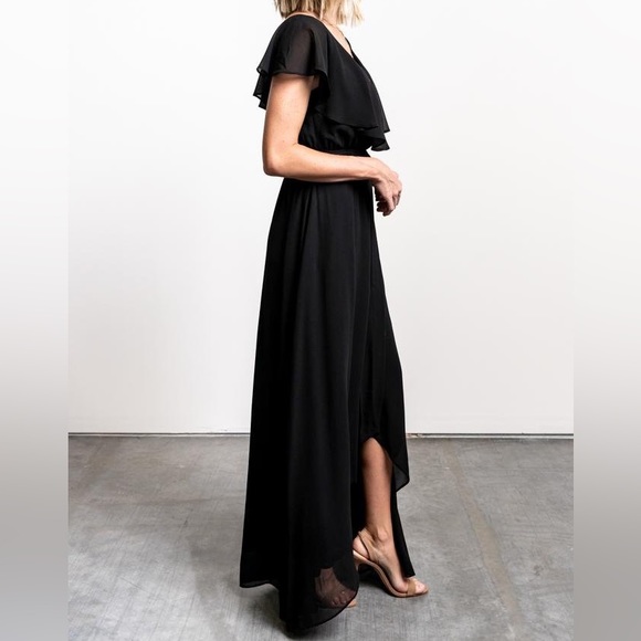 (Black) unused ‘Katy’s ruffle maxi dress’ Baltic Born - Picture 5 of 12